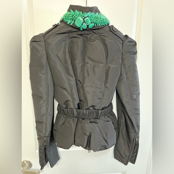 Burberry Prorsum Silk Coat from Fall 2012 RTW Collection - Picture 2 of 9